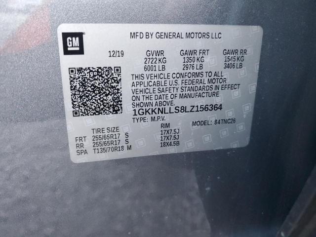 1GKKNLLS8LZ156364 GMC Acadia At4