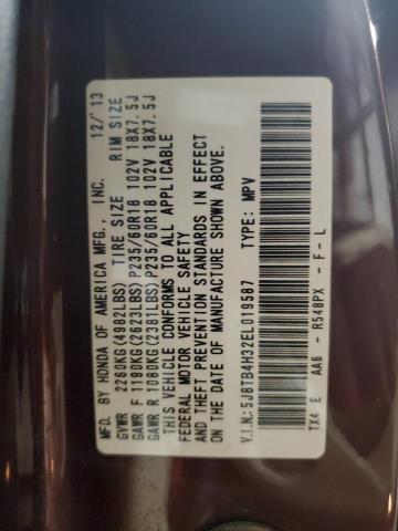 5J8TB4H32EL019587 Acura RDX