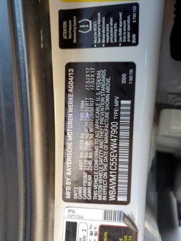 WBAVM1C55EVW47900 BMW X1 Sdrive28i