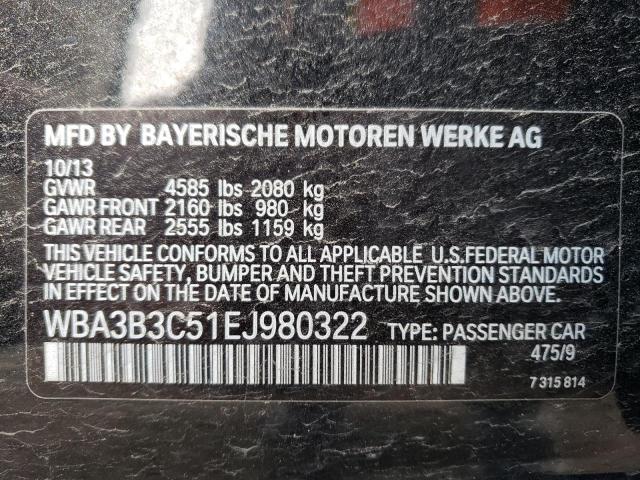 WBA3B3C51EJ980322 BMW 328 XI