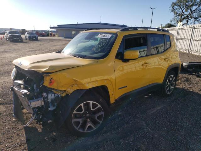 Auction sale of the 2018 Jeep Renegade Latitude, vin: ZACCJBBB2JPH24806, lot number: 77818353