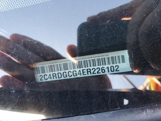 2C4RDGCG4ER226102 Dodge Grand Caravan Sxt