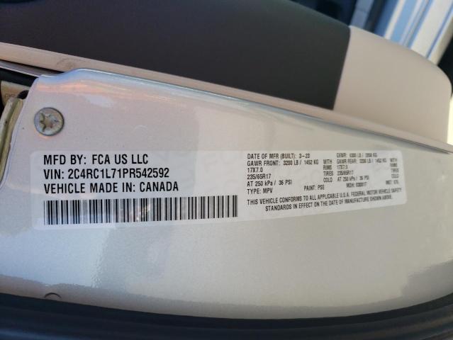 2C4RC1L71PR542592 Chrysler Pacifica Hybrid Touring L
