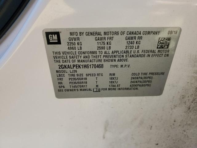 2GKALPEK1H6170468 GMC Terrain Slt