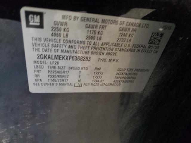 2GKALMEKXF6368283 GMC Terrain Sle