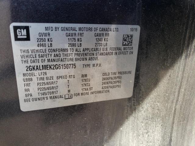 2GKALMEK2G6150775 GMC Terrain Sle