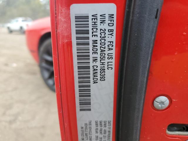 2C3CDZAG5LH185393 Dodge Challenger Sxt
