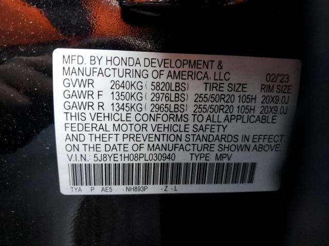 5J8YE1H08PL030940 Acura MDX A-SPEC