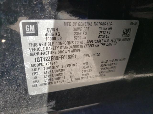 1GT12ZE88FF616391 GMC Sierra K2500 Slt