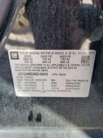 3GTU2MEC8GG102416 GMC Sierra K1500 Sle