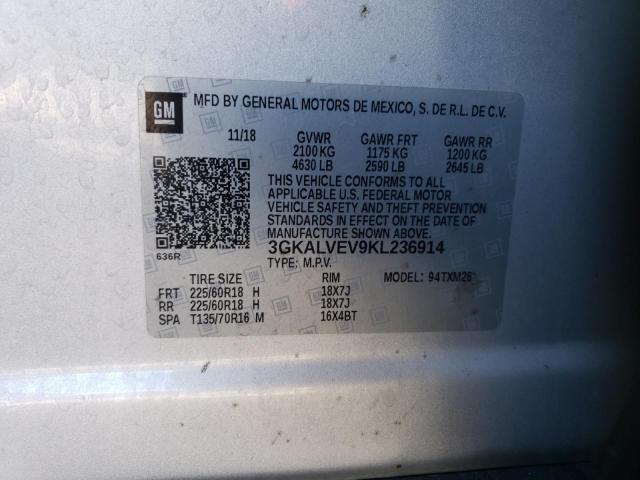 3GKALVEV9KL236914 GMC Terrain Slt