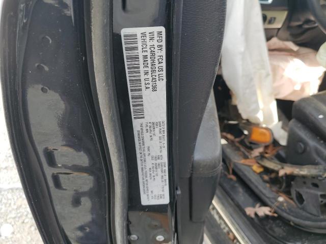 1C4RDHAG6LC431368 Dodge Durango Sxt