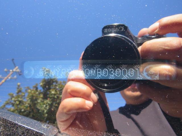 5FNYF8H20MB030001 Honda Passport Sport