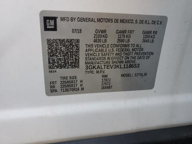 3GKALTEV3KL118653 GMC Terrain Sle