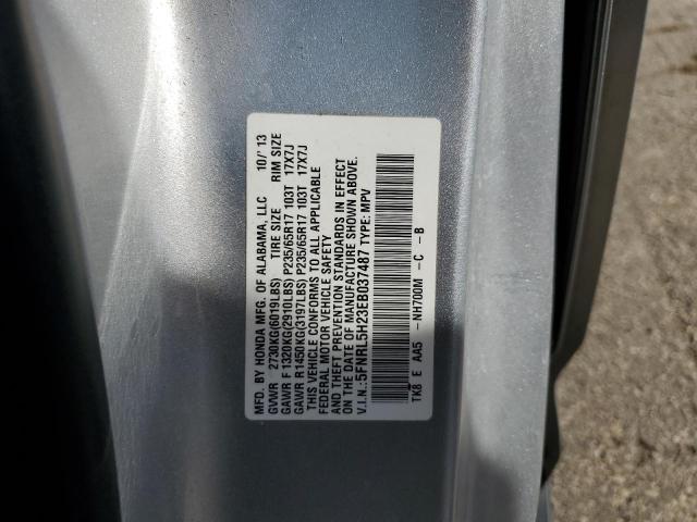 5FNRL5H23EB037487 Honda ODYSSEY LX