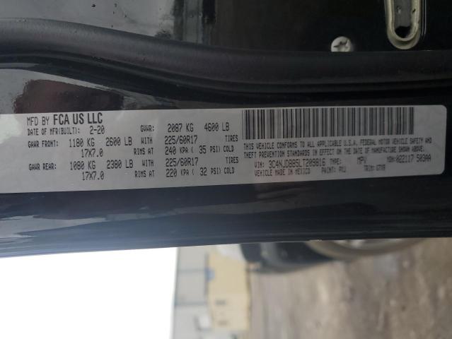 Jeep Compass Latitude 2020 3C4NJDBB5LT209816 Image 14