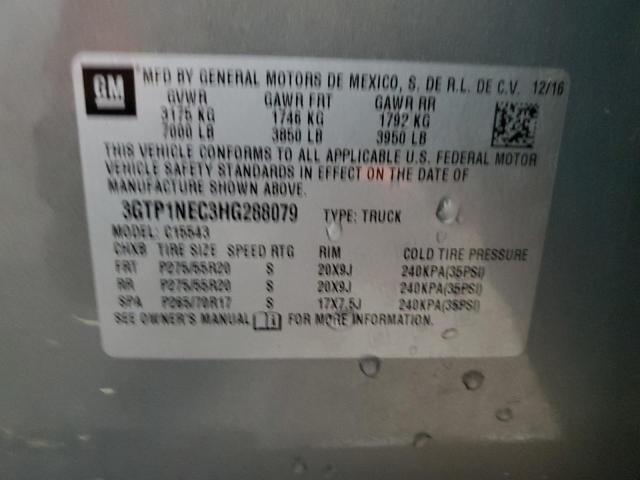 3GTP1NEC3HG288079 GMC Sierra C1500 Slt