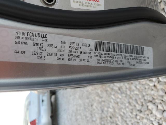 3C4PDCBG9GT241082 Dodge Journey Sxt