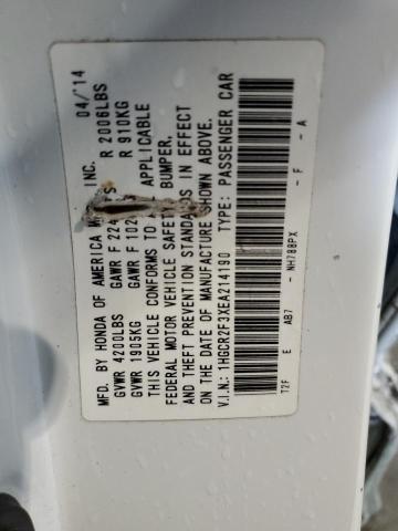 1HGCR2F3XEA214190 Honda ACCORD LX