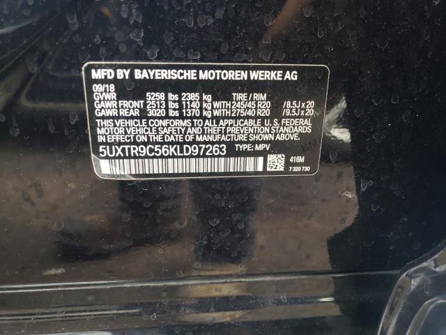 5UXTR9C56KLD97263 BMW X3 Xdrive30i