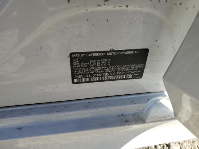 3MW5R1J01M8B95700 BMW 330I