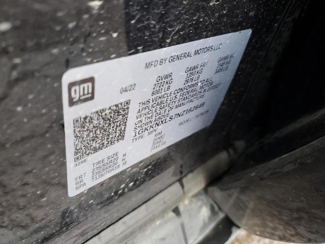 1GKKNXLS7NZ162649 GMC Acadia Denali