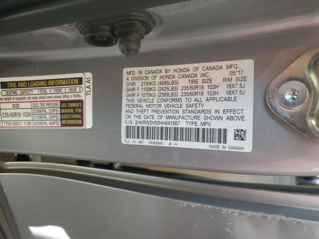 2HKRW2H50HH641567 Honda CR-V EX