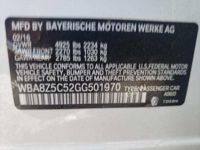 WBA8Z5C52GG501970 BMW 328 Xigt Sulev