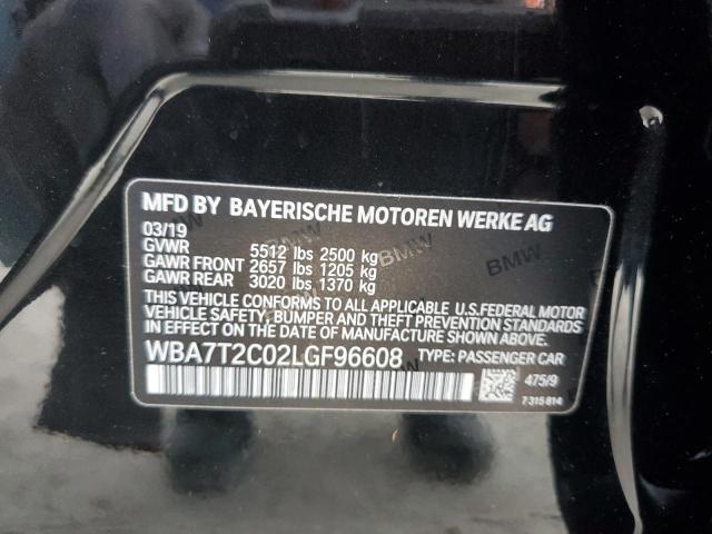 WBA7T2C02LGF96608 BMW 740 I