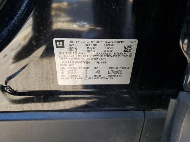 2GNAXJEV8J6122096 Chevrolet EQUINOX LT