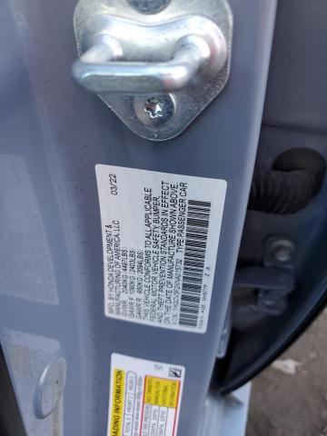 1HGCV3F2XNA015732 Honda Accord Hybrid Sport