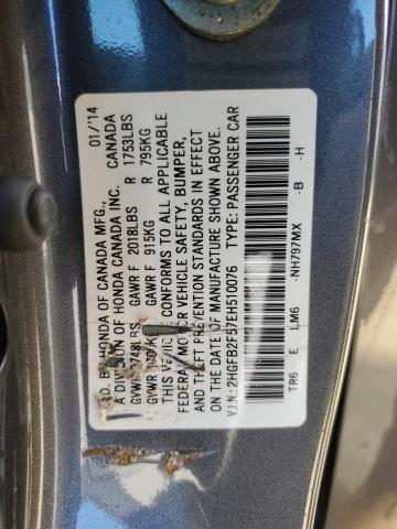 2HGFB2F57EH510076 Honda Civic Lx