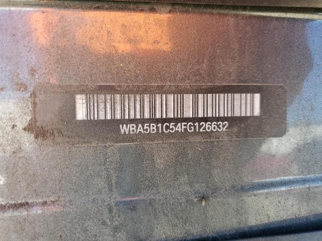 WBA5B1C54FG126632 BMW 535 I
