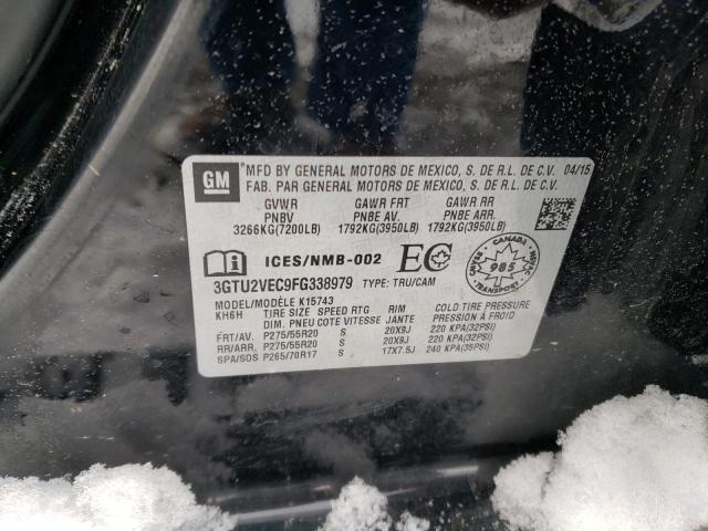 3GTU2VEC9FG338979 GMC Sierra K1500 Slt