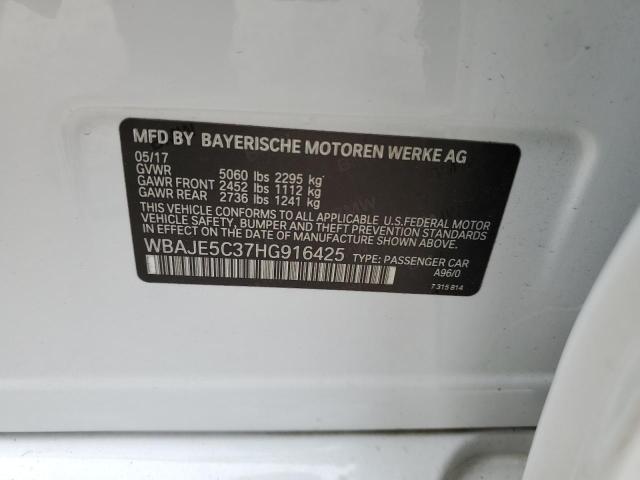 WBAJE5C37HG916425 BMW 540 I