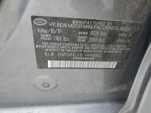 Hyundai ELANTRA SEL 2020 5NPD84LF8LH498862 Image 13