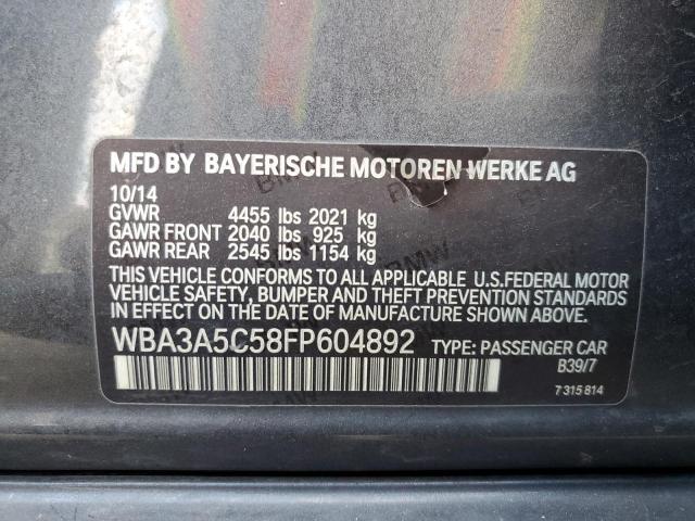 WBA3A5C58FP604892 BMW 328 I
