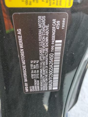 WBA3V7C50G5A26450 BMW 428 I Sulev