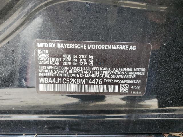 WBA4J1C52KBM14476 BMW 430i Gran Coupe