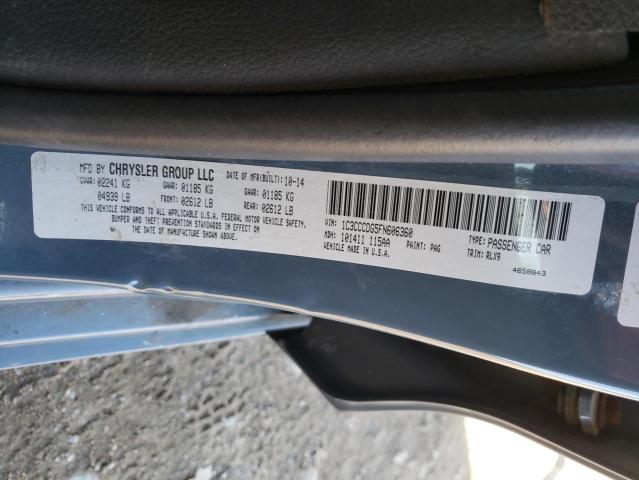 1C3CCCDG5FN606360 Chrysler 200 S