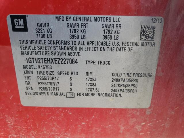 1GTV2TEHXEZ227084 GMC Sierra K1500