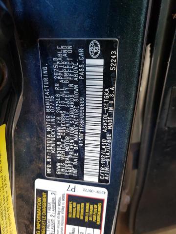 Toyota CAMRY LE 2015 4T1BF1FK6FU998609 Image 12