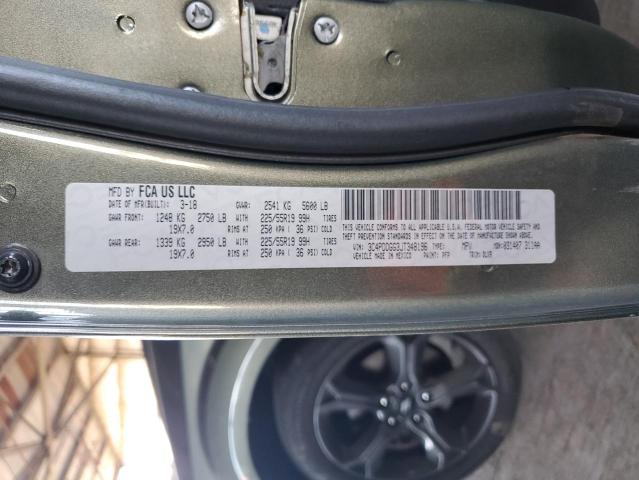 3C4PDDGG3JT348196 Dodge Journey Crossroad