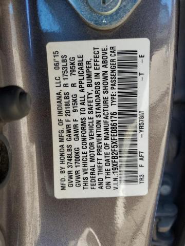 19XFB2F5XFE086176 Honda Civic Lx