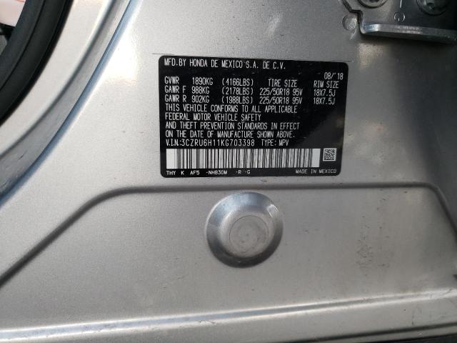 3CZRU6H11KG703398 Honda HR-V SPORT