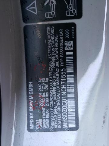 WBSDZ0C01NCH71555 BMW M8