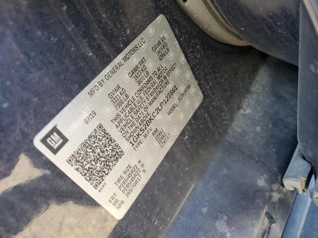 1GKS2BKC2LR122661 GMC YUKON SLT