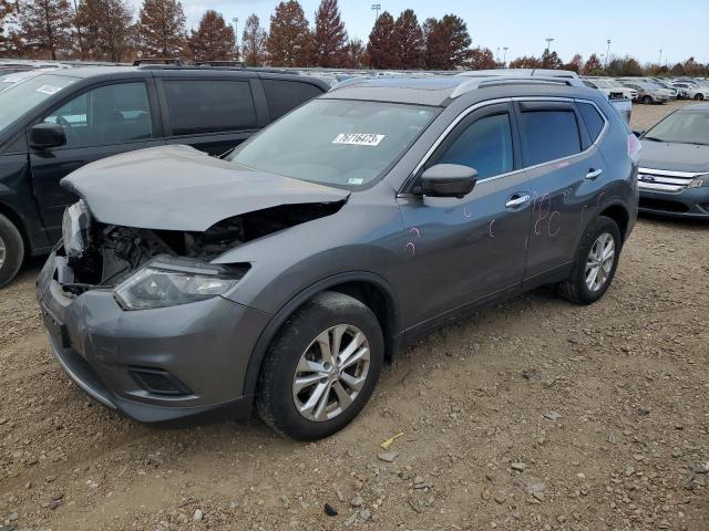 2016 Nissan Rogue S მანქანა იყიდება აუქციონზე, vin: 5N1AT2MV8GC890541, აუქციონის ნომერი: 76716473