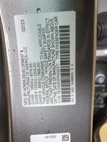 19UDE4H37PA022317 Acura Integra A-spec