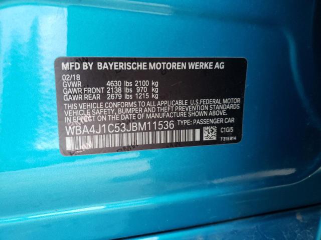 WBA4J1C53JBM11536 BMW 430i Gran Coupe